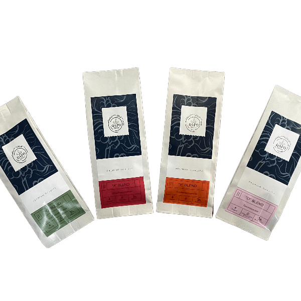 "QAPO" TANIŞMA SETİ (Q BLEND-A BLEND-P BLEND-O BLEND) KAHVE